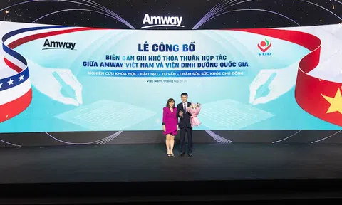 Amway Việt Nam chính thức công bố chiến lược "Sống khỏe mạnh, sống hạnh phúc" tại sự kiện Amway Expo 2025
